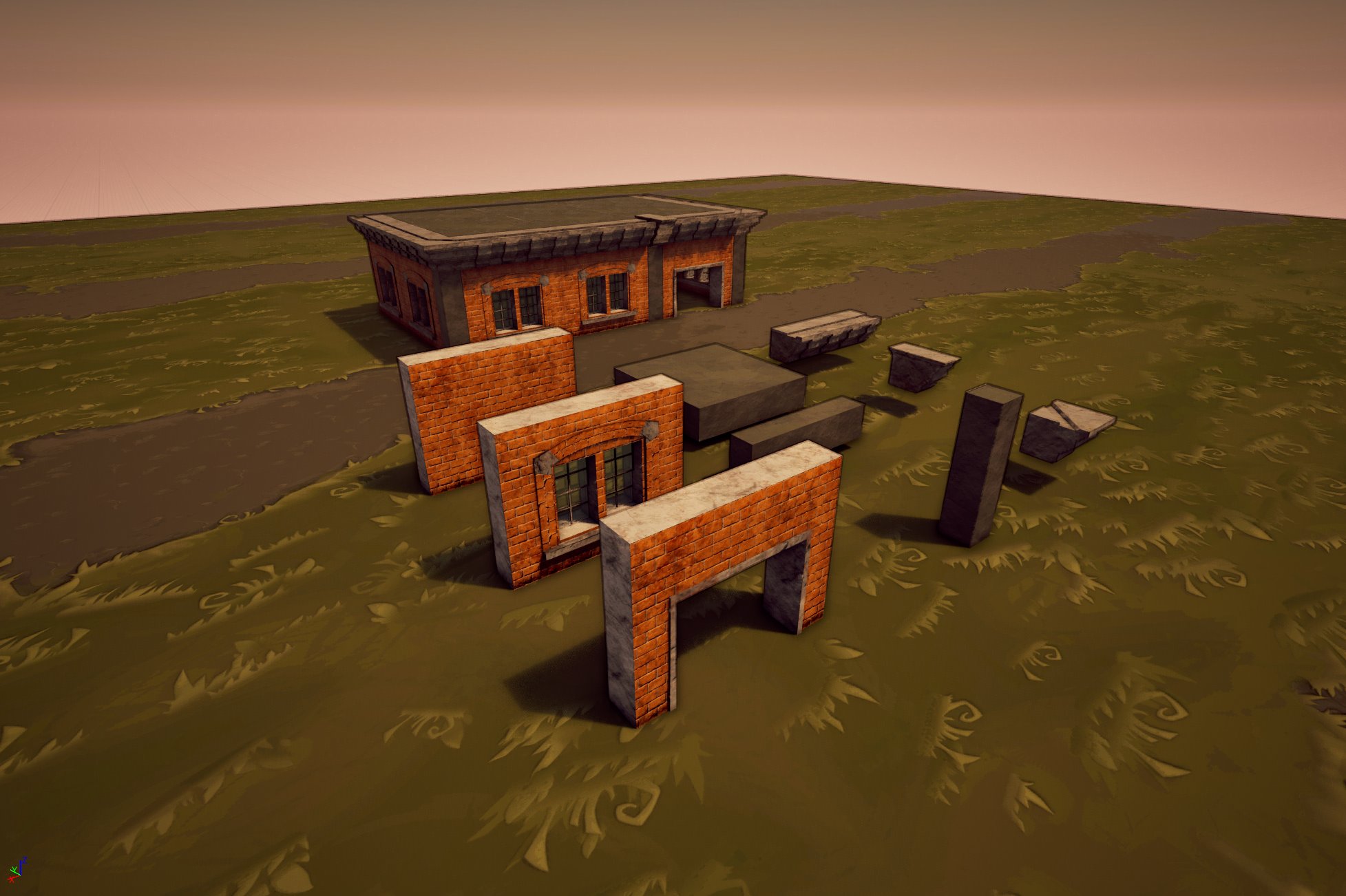 Modular warehouse — kit pieces